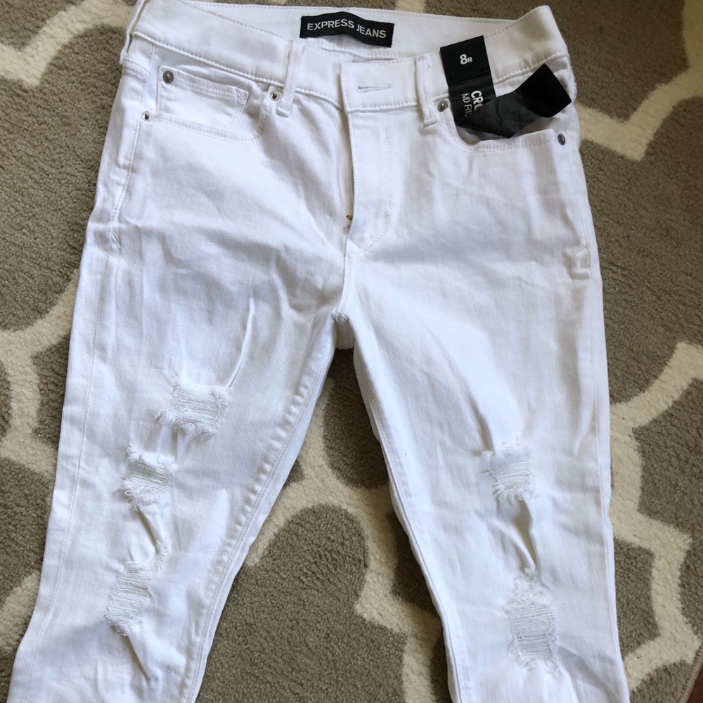 Express distressed jean